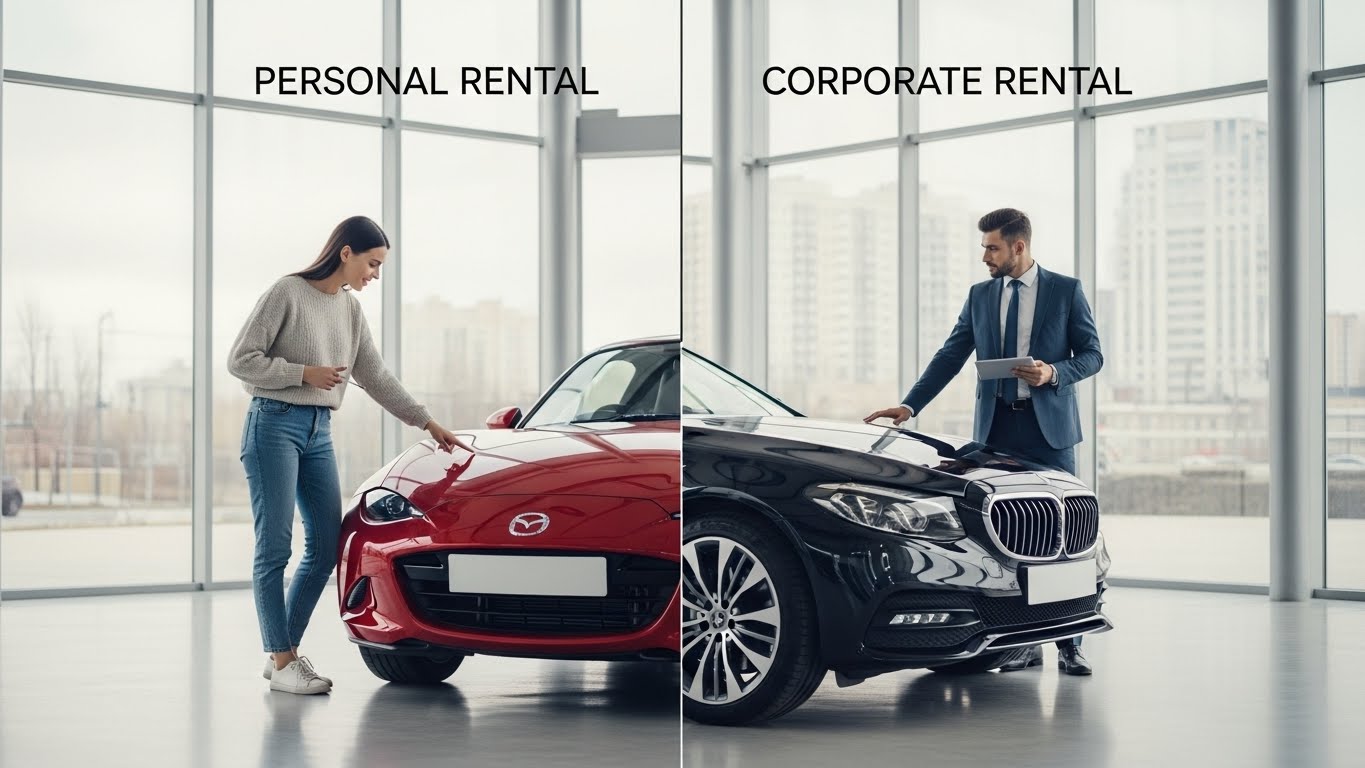 개인 장기렌트 가이드용 자동차 이미지